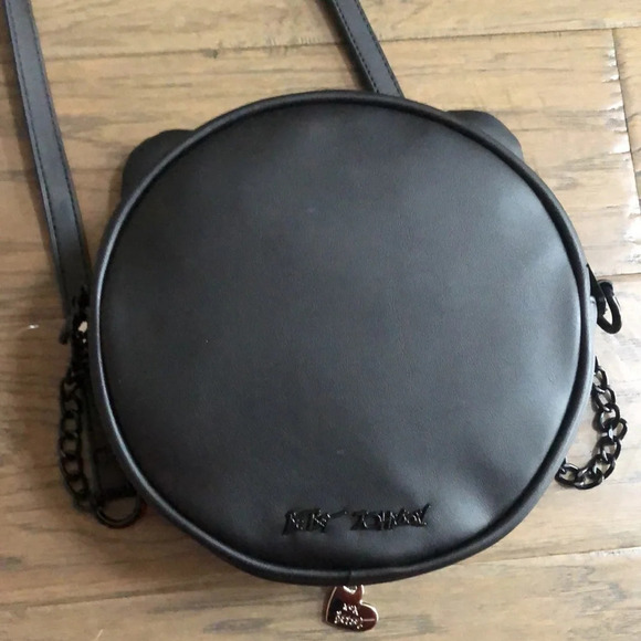 Betsey Johnson black cat kitsch crossbody bag New with tags - Picture 7 of 12